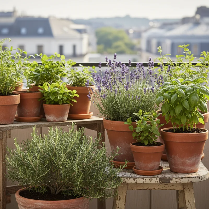 Cultiver ses plantes aromatiques sur un balcon : le guide pratique