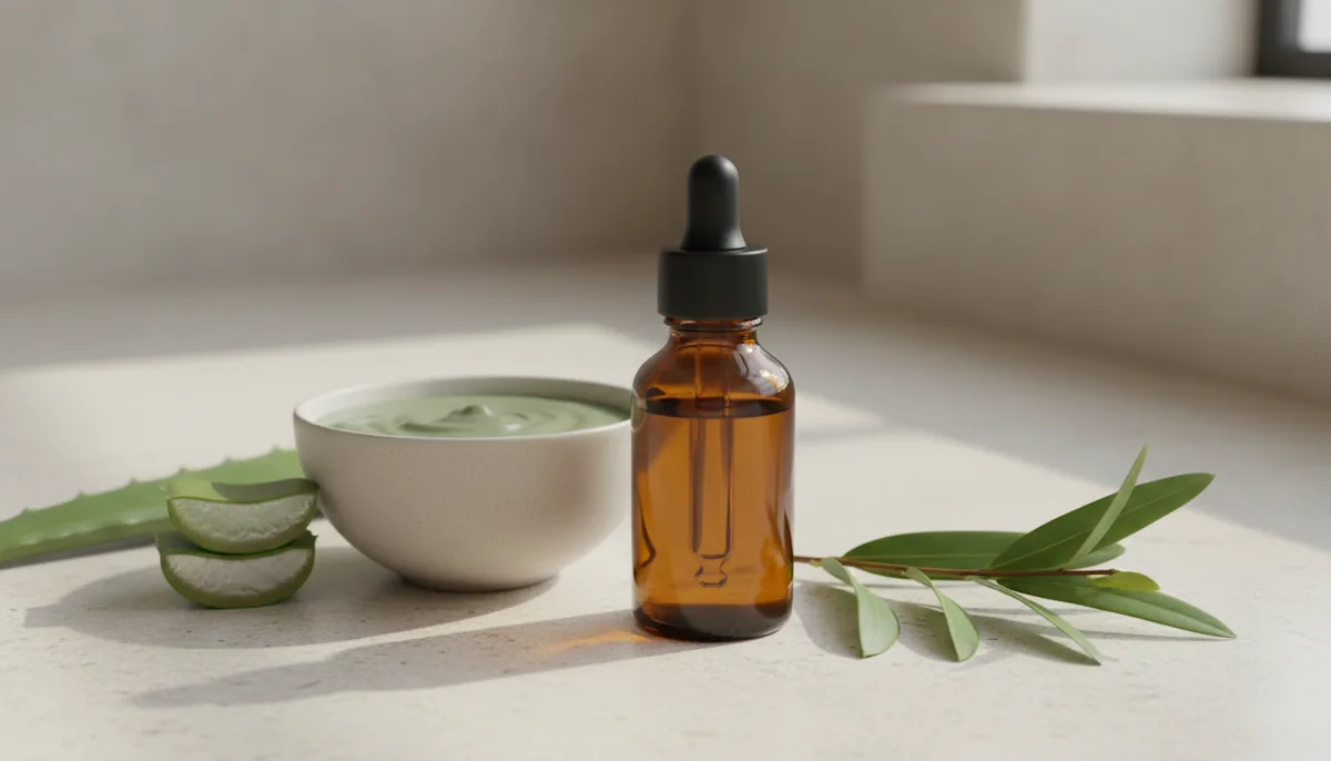 Huile essentielle d'arbre à thé pour le visage : bienfaits et utilisations