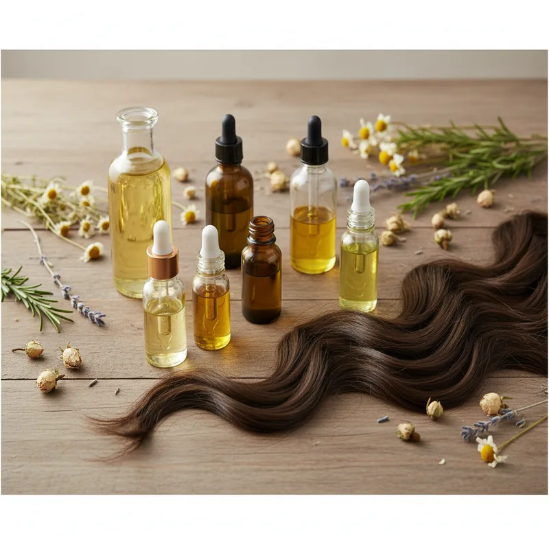 Les meilleures huiles végétales pour des cheveux en pleine santé